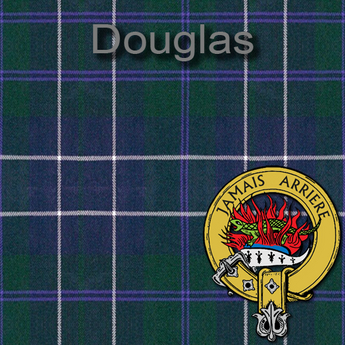 Douglas Black Tartan Sweater